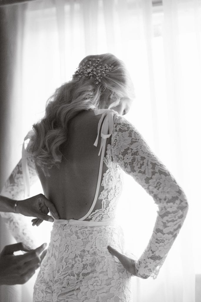 Photo de la mariée
