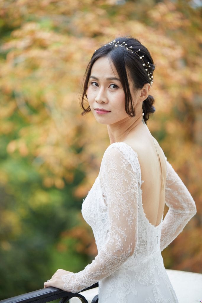 Photo de la mariée