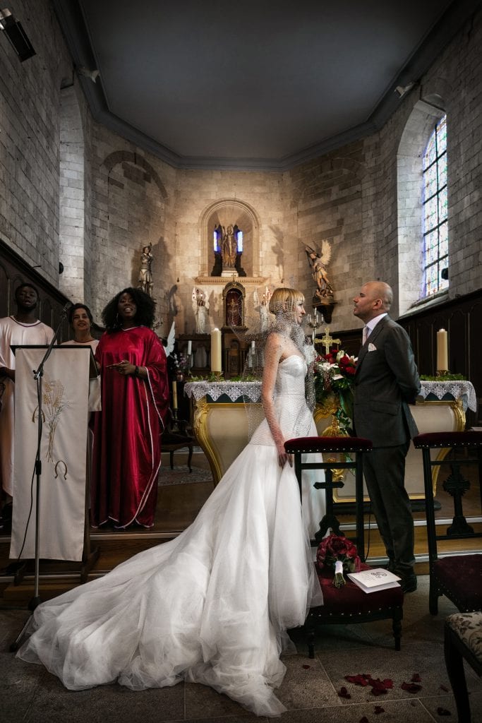 Photo de la mariée