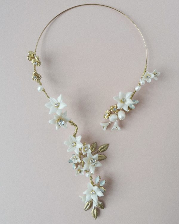 bijoux-collier-or-fleurs-perles