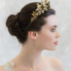 accessoire-cheveux-mariee-couronne-or-fleurs-cristaux
